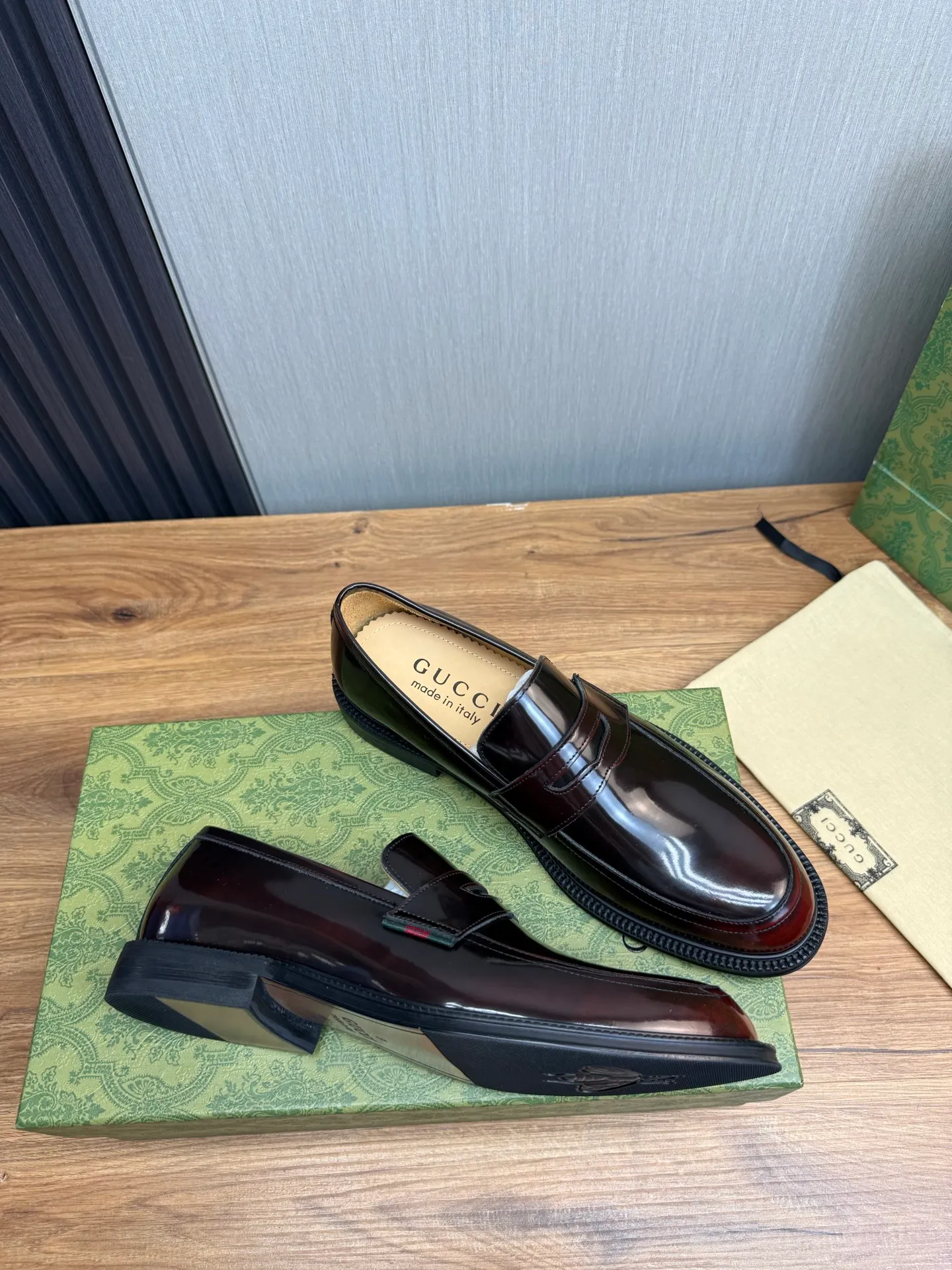 Factory price 520💰 ＧＵＣＩＩ Men's business casual leather shoes, luxurious and noble👞All imported original brand leather, just to create a more comfortable wearing experience, upper: original cowhide ➕Imported full cow lining, original outsole ✔️36-45 (45 non-returnable)